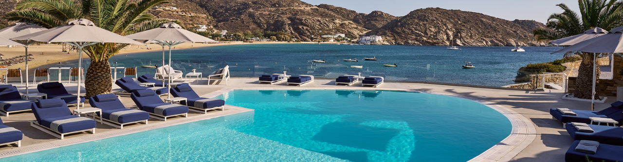 Three swimming pools